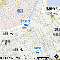 石川県金沢市桂町ヘ20周辺の地図
