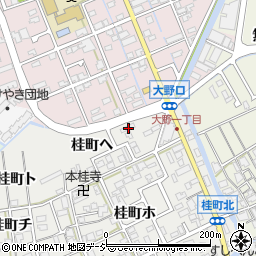 石川県金沢市桂町ヘ45周辺の地図
