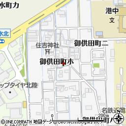 石川県金沢市御供田町ホ38周辺の地図