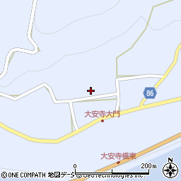 長野県長野市七二会甲565周辺の地図