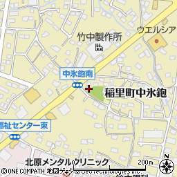 長野県長野市稲里町中氷鉋607周辺の地図