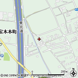 栃木県宇都宮市宝木本町1445周辺の地図