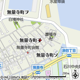 石川県金沢市無量寺町子96周辺の地図