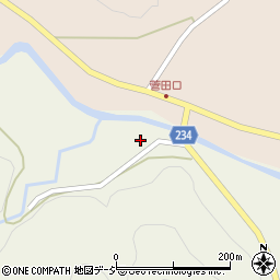 群馬県吾妻郡中之条町山田2747周辺の地図