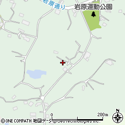 栃木県宇都宮市岩原町589周辺の地図