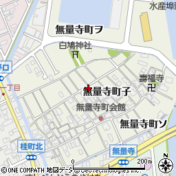 石川県金沢市無量寺町子190周辺の地図
