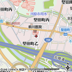 石川県金沢市堅田町乙周辺の地図