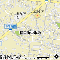 長野県長野市稲里町中氷鉋566-11周辺の地図