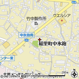 長野県長野市稲里町中氷鉋608-12周辺の地図