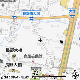 長野県長野市青木島町大塚438周辺の地図