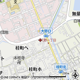 石川県金沢市桂町ヘ46周辺の地図