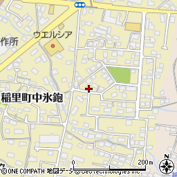 長野県長野市稲里町中氷鉋1075-15周辺の地図