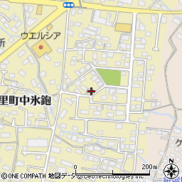 長野県長野市稲里町中氷鉋1075-10周辺の地図