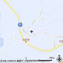 長野県長野市七二会甲105周辺の地図