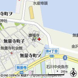 石川県金沢市無量寺町子110周辺の地図