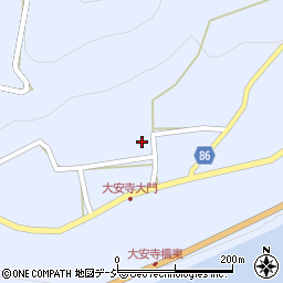 長野県長野市七二会甲575-2周辺の地図