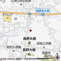 長野県長野市青木島町大塚421周辺の地図