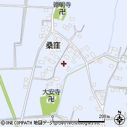 栃木県塩谷郡高根沢町桑窪1636周辺の地図