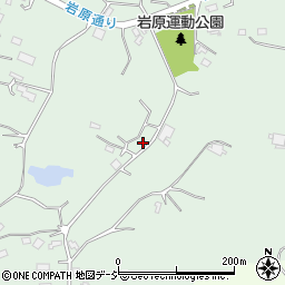 栃木県宇都宮市岩原町593周辺の地図