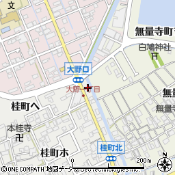 石川県金沢市桂町ヘ21周辺の地図