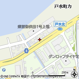 石川県金沢市戸水町周辺の地図