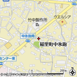 長野県長野市稲里町中氷鉋608周辺の地図