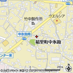 長野県長野市稲里町中氷鉋608-11周辺の地図
