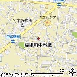 長野県長野市稲里町中氷鉋610周辺の地図