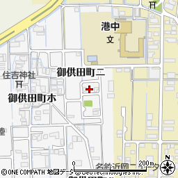 石川県金沢市御供田町ニ33周辺の地図