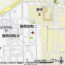 石川県金沢市御供田町周辺の地図