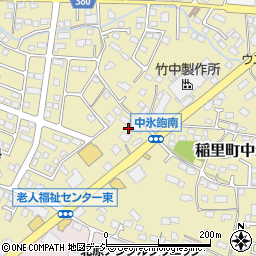 長野県長野市稲里町中氷鉋2038周辺の地図