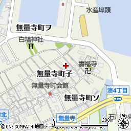 石川県金沢市無量寺町子155周辺の地図