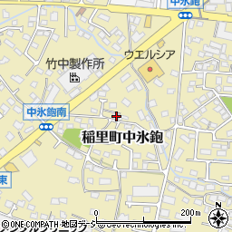 長野県長野市稲里町中氷鉋611-2周辺の地図