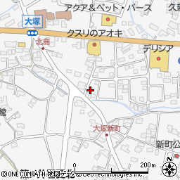 長野県長野市青木島町大塚908周辺の地図