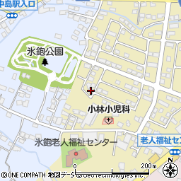 長野県長野市稲里町中氷鉋2170周辺の地図