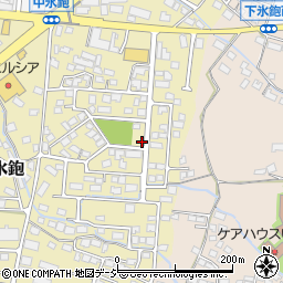 長野県長野市稲里町中氷鉋1056-7周辺の地図