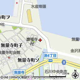 石川県金沢市無量寺町子116周辺の地図