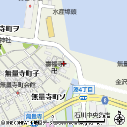 石川県金沢市無量寺町子117周辺の地図