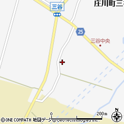 富山県砺波市庄川町三谷2676周辺の地図