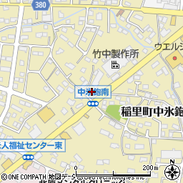 長野県長野市稲里町中氷鉋605周辺の地図