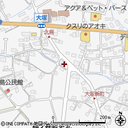 長野県長野市青木島町大塚662周辺の地図