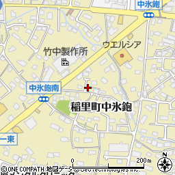 長野県長野市稲里町中氷鉋611-6周辺の地図