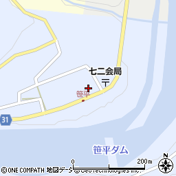 長野県長野市七二会甲1474周辺の地図