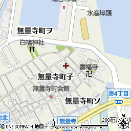 石川県金沢市無量寺町子152周辺の地図