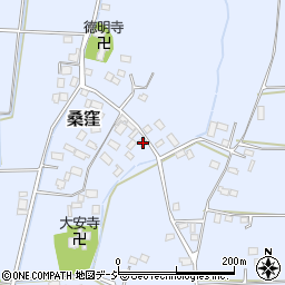 栃木県塩谷郡高根沢町桑窪1619周辺の地図