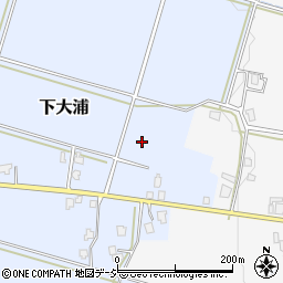 富山県富山市下大浦周辺の地図