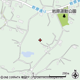 栃木県宇都宮市岩原町590周辺の地図