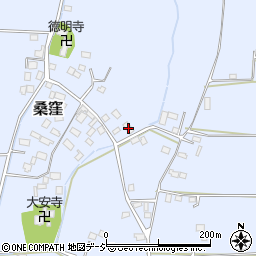 栃木県塩谷郡高根沢町桑窪1617周辺の地図