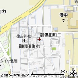 石川県金沢市御供田町ホ71周辺の地図