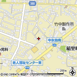 長野県長野市稲里町中氷鉋2047周辺の地図